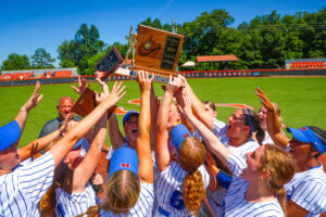 Morgantown High softball claims program's first-ever state championship with 8-0 shutout of crosstown rival University